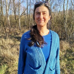 Elisenau Dani Wollpullover neu blau