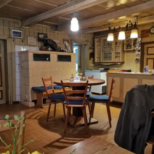 Die gute Stube der Buschmühle, sehr nett, guter Kaffee