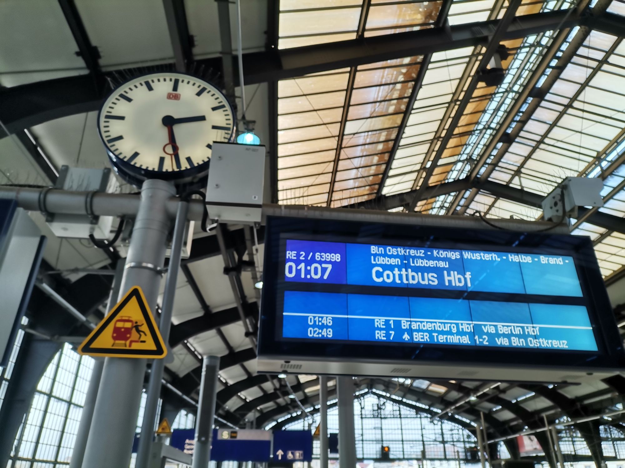 Ab Friedrichstr. mit der Regional Bahn nach Calau