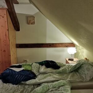 unser Zimmer in der Alten Schule Fürstlich Drehna