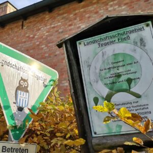 Tegeler Fließ Zugang