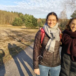 Im Tegeler Fließ mit Linda & Jana