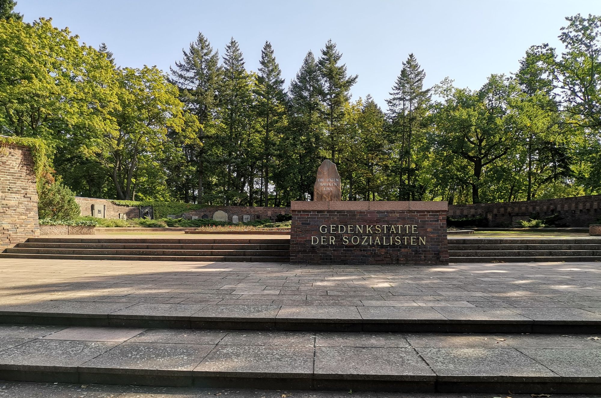 Zentralfriedhof Friedrichsfelde Gedenkstätte der Sozialisten