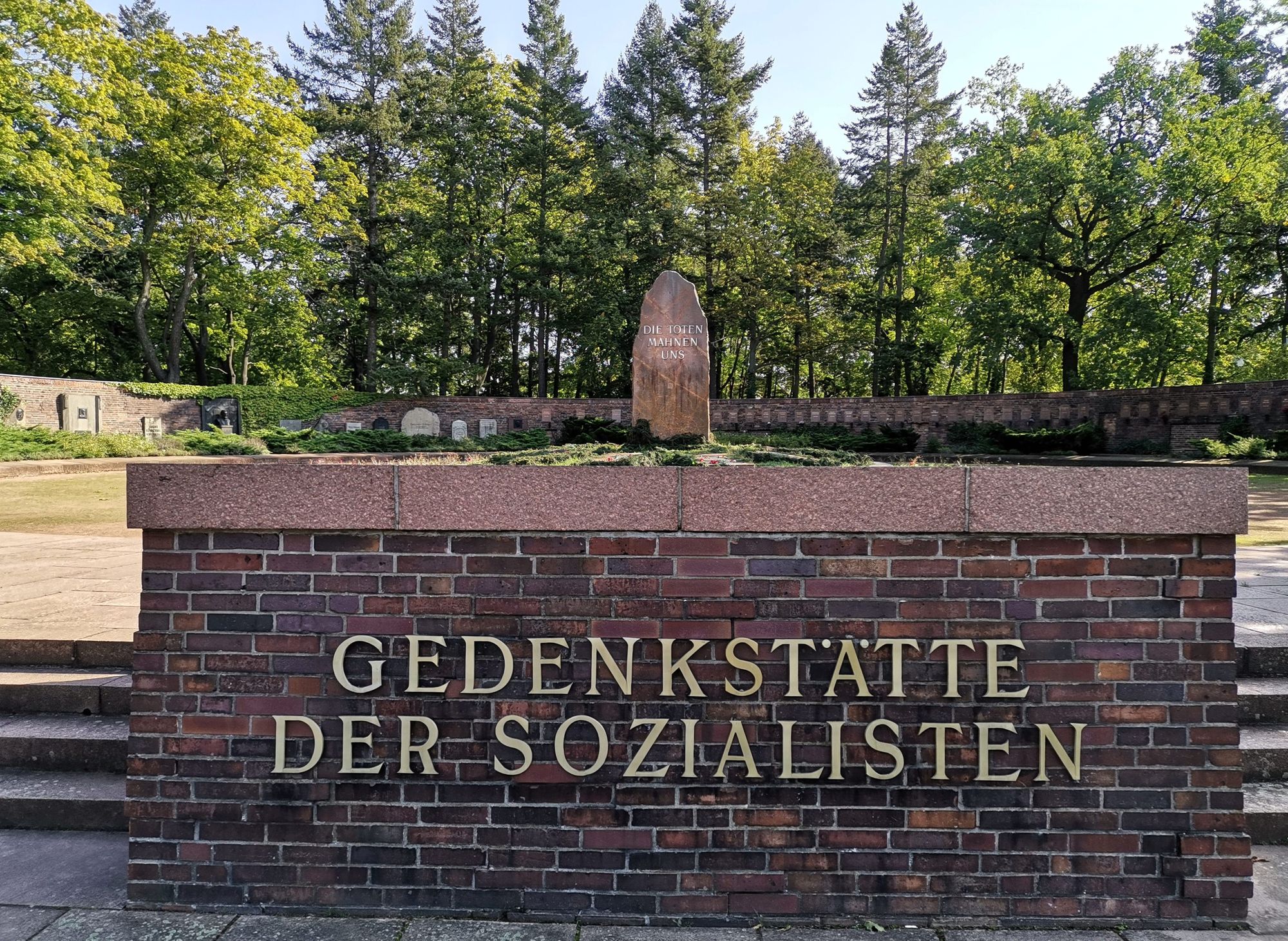Zentralfriedhof Friedrichsfelde Gedenkstätte der Sozialisten