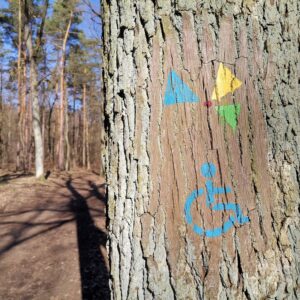 Markierung Havelhöhenweg