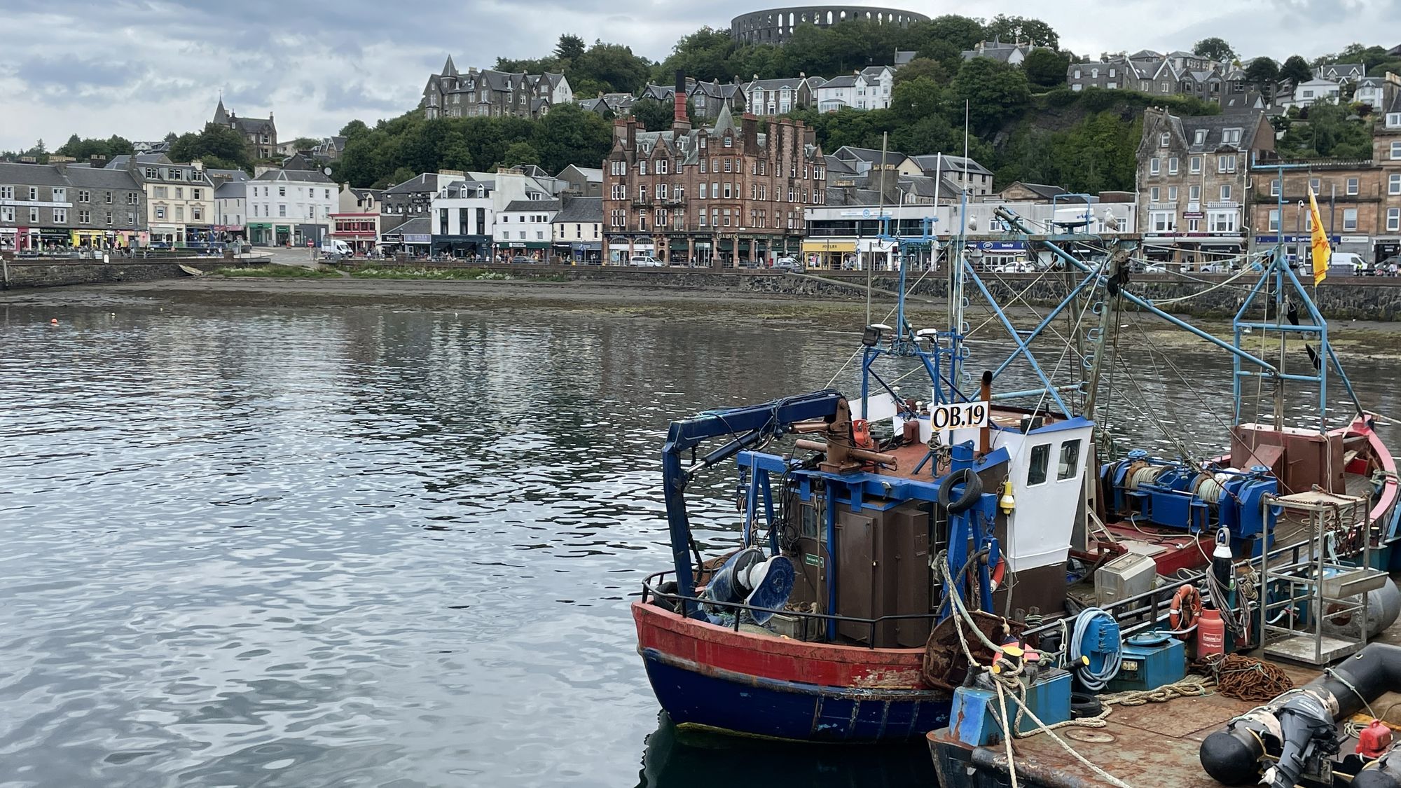 2022 07 Schottland Bus Reise von Adrishaig über Oban nach Glen Coe