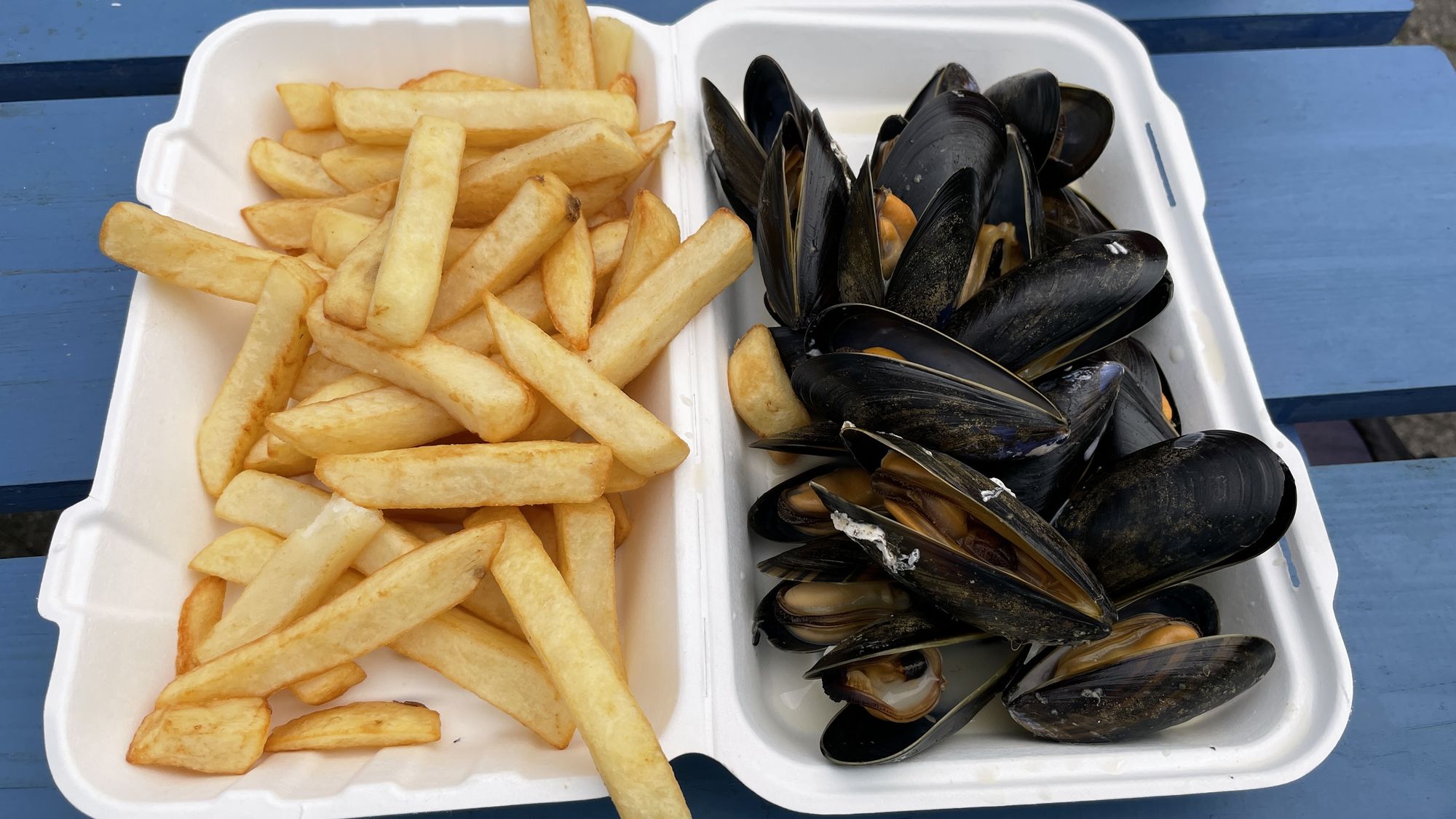 Oban Muscheln & Chips