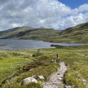 Auf dem Weg zum Loch Eilde Mor
