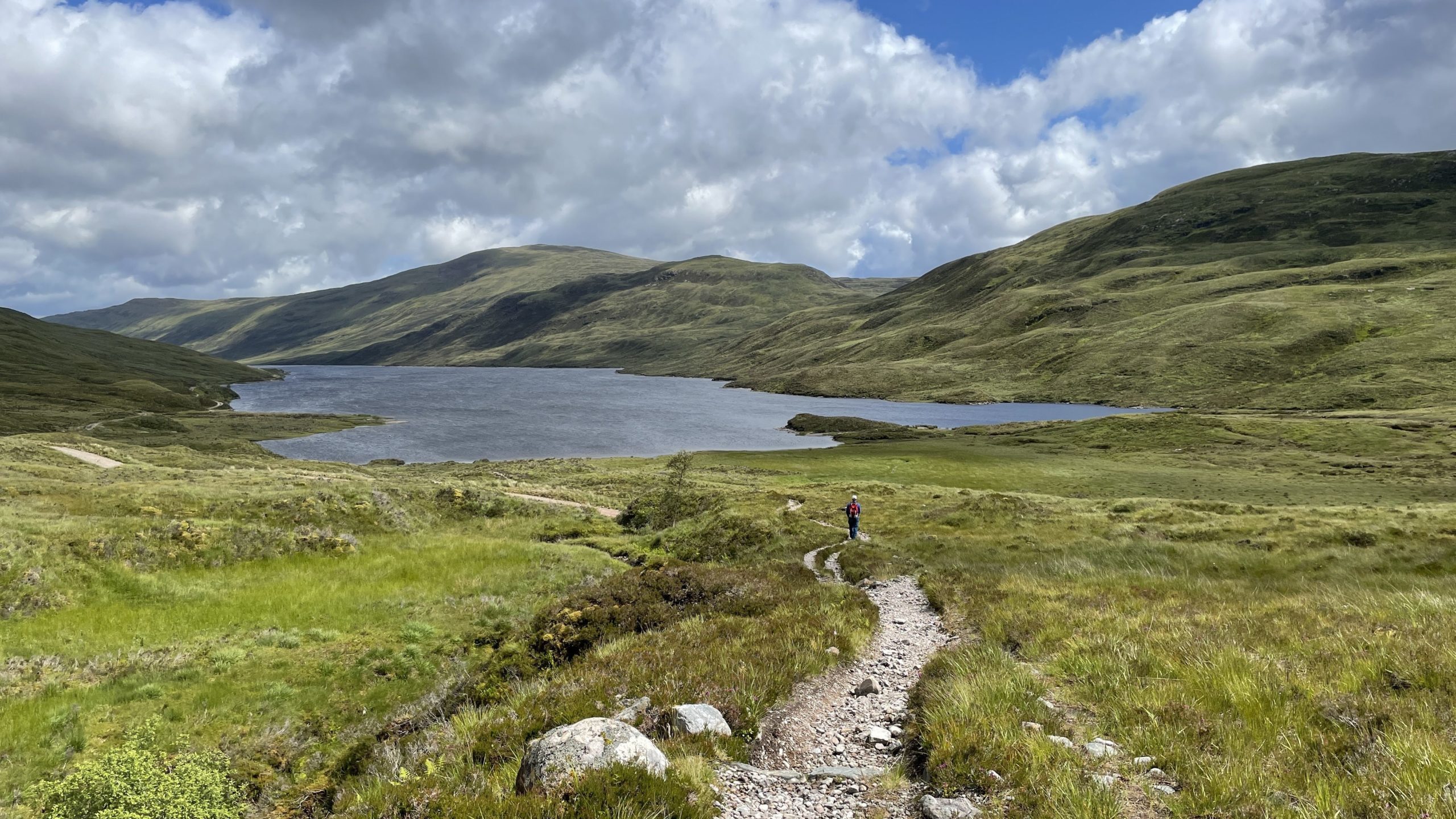 Auf dem Weg zum Loch Eilde Mor