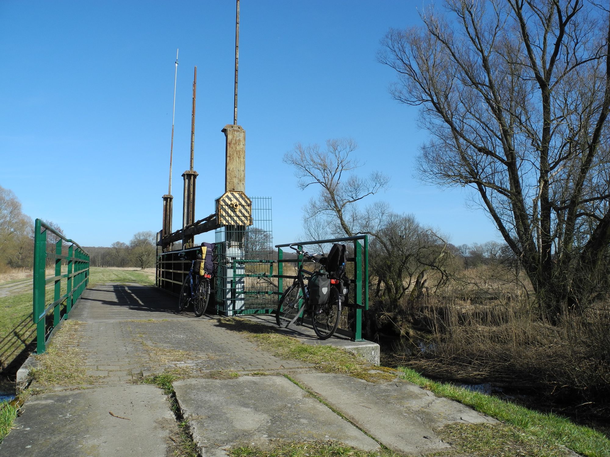Kleines Wehr an der Oder