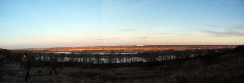 Unteres Odertal Panorama Oder