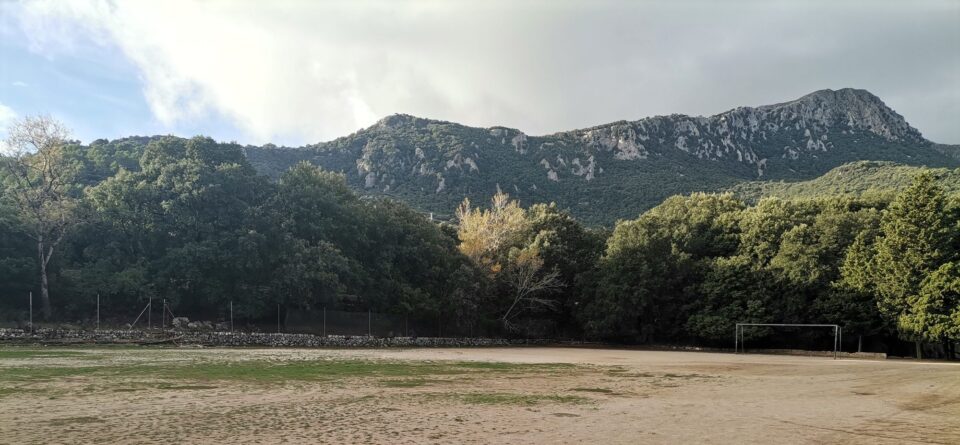 Fußballplatz am Kloster Lluc
