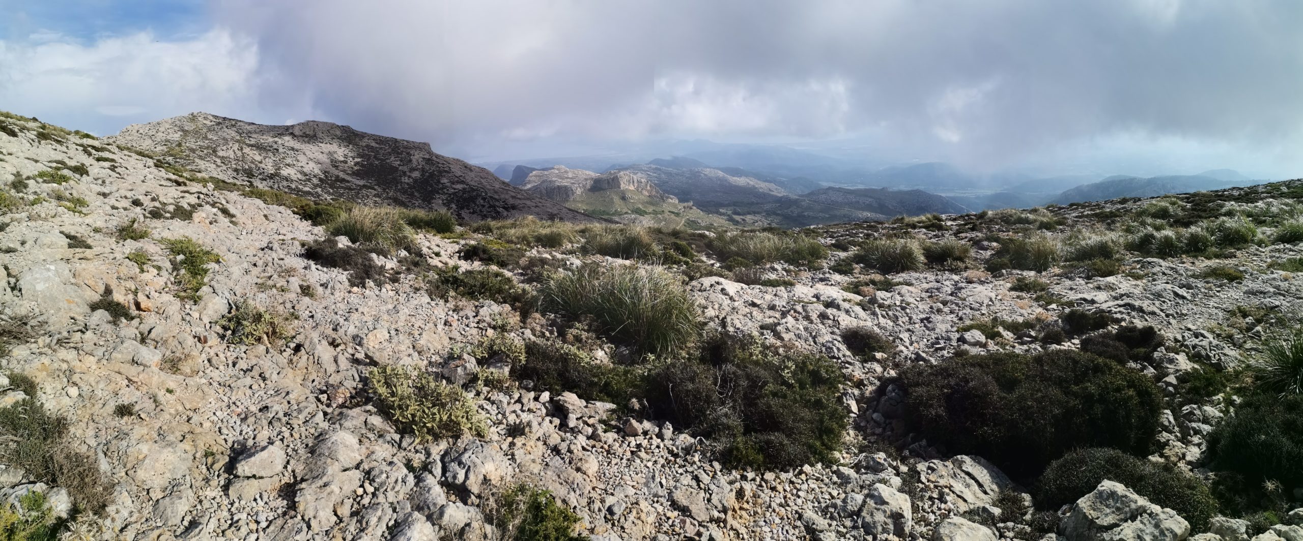 Panoramablick vom Puig Tomir