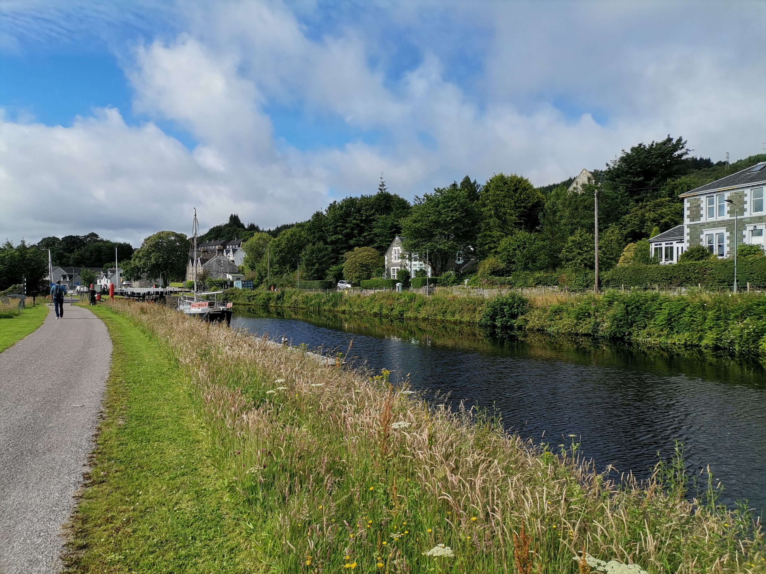 Entlang dem Crinan Kanal