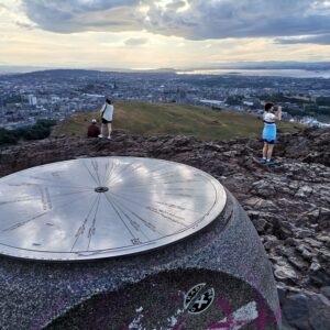 Edinburgh city: Arthurs's Seat im Holyrood Park