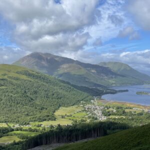 Blick auf Glencoe