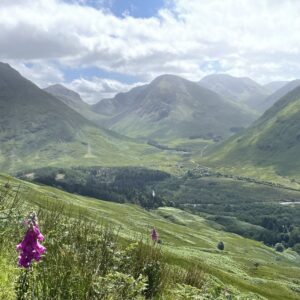 Blick in das Glencoe
