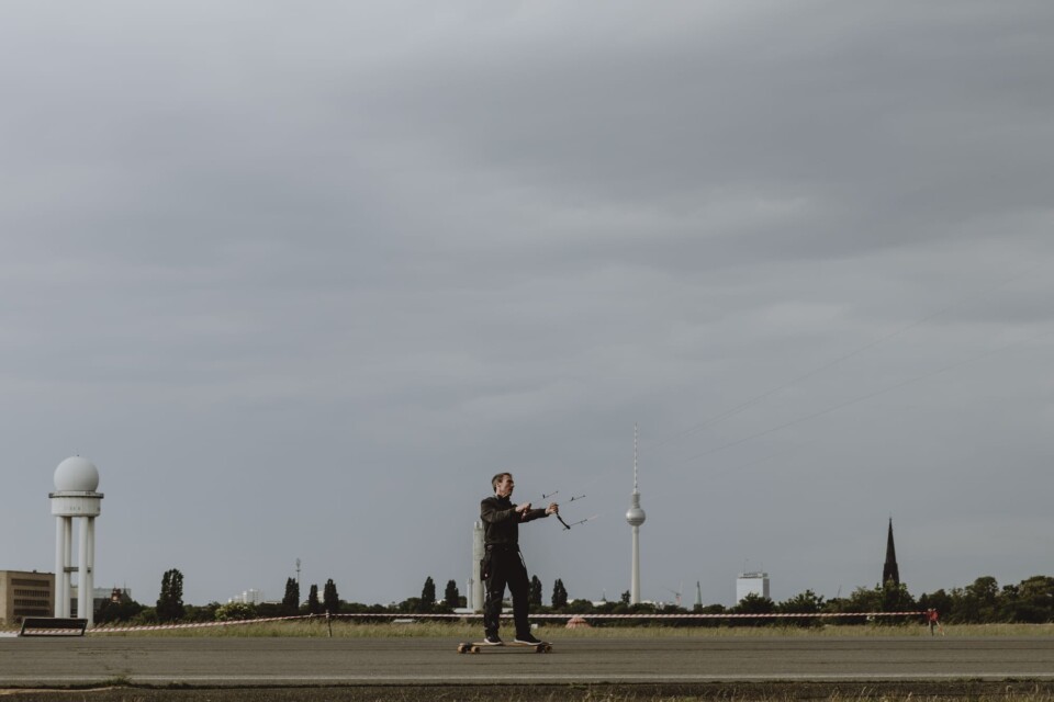 Kite Boarding Tempelhofer Feld