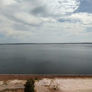 Panoramablick vom Aussichtsturm auf den Ostsee
