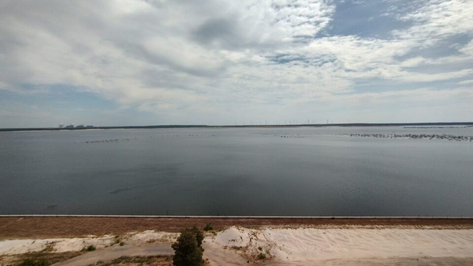 Panoramablick vom Aussichtsturm auf den Ostsee
