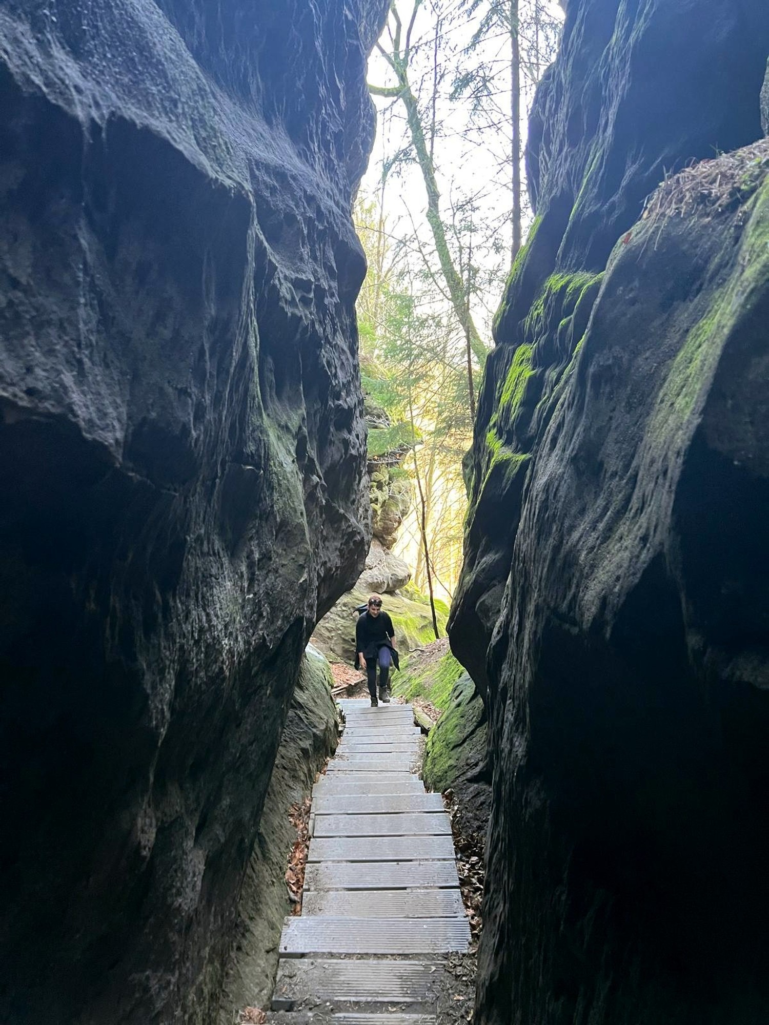 Aufstieg zum Kuhstall