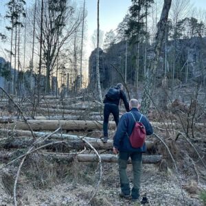 Anmarsch mit Hindernissen