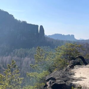 Affensteine am Horizont