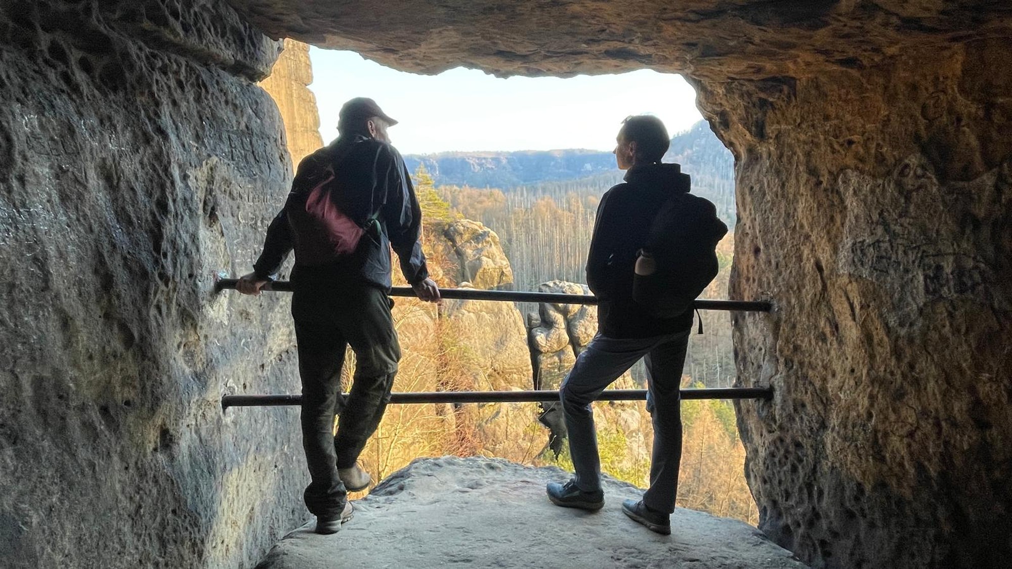 Schneiderloch Ausblick