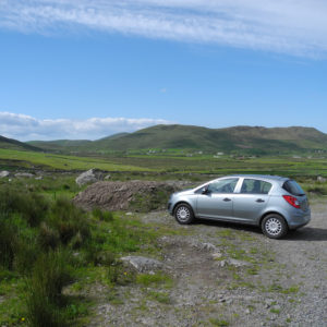 Mein Start zum Mount Brenden in Irland