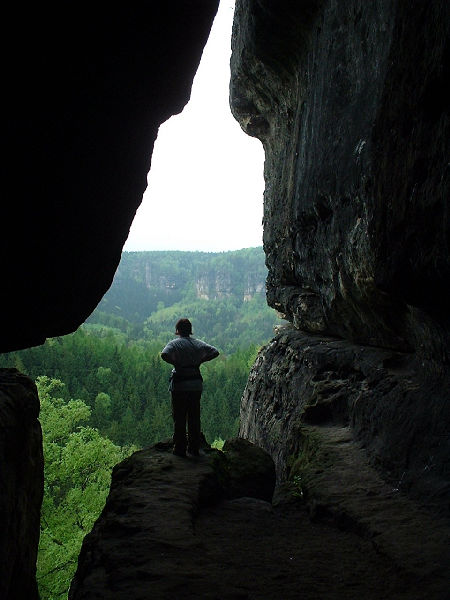 2002 05 Wanderung im Elbsandsteingebirge