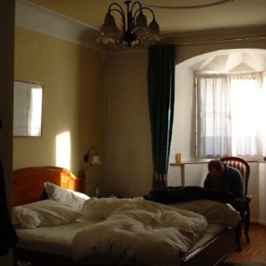 Unser Zimmer in Edinburg^