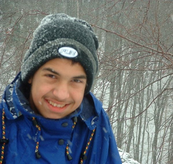 2001 Elbsandsteinwanderung im Schnee